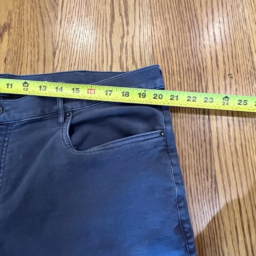 Faherty‎ Stretch Terry 5 Pocket Pants Mens 40x32 Navy Cotton Blend Slim Fit